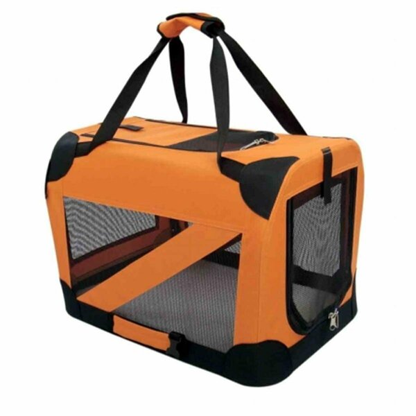 Petpurifiers Orange 360 Degrees Vista Folding Soft Crate - LG PE2640279